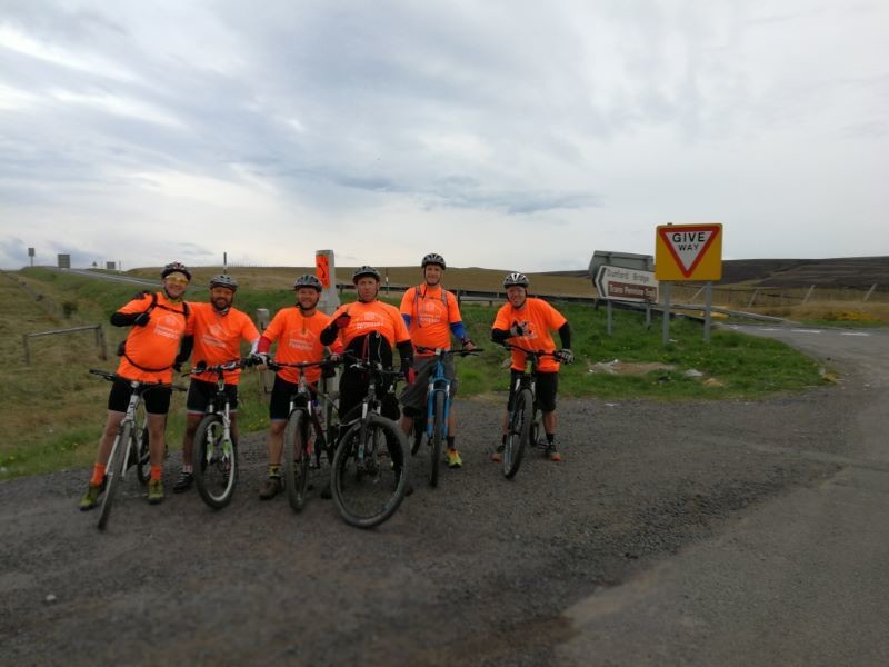 Other image for Cyclists raise cash for Barnsley Hospice